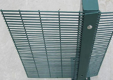 High Security Fence / 358 Security Mesh PVC Coated 1.8 X 2.2Meter With 80X80MM Post