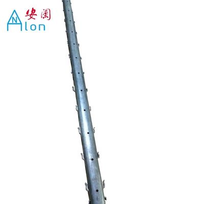 3 مم 2.4 متر حصص عنب معدنية على شكل حرف U